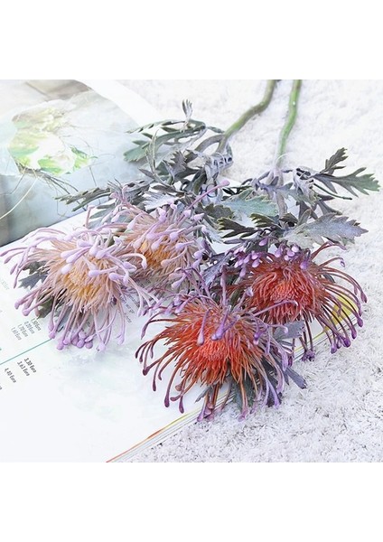 Erik Yapay Çiçekler Kısa Şube Yengeç Pençe 2 Çatal Iğnelik Noel Çelenk Vazo Ev Düğün Dekorasyon Için Dikim (Yurt Dışından) fiyatları