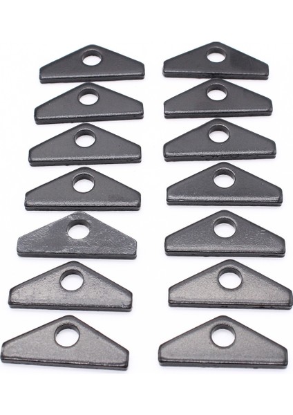 14 Adet Siyah Vana Kapağı Mini Sekmeler Sbf Küçük Blok Chevy 396 427 454 502W Için Basılı Tutun (Yurt Dışından)