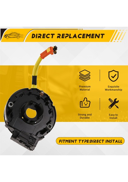 Yüksek Kaliteli Otomobil Parçaları Toyota Lexus LS430 84306-50180 8430650180 Için Saat Yayı (Yurt Dışından) indirimleri