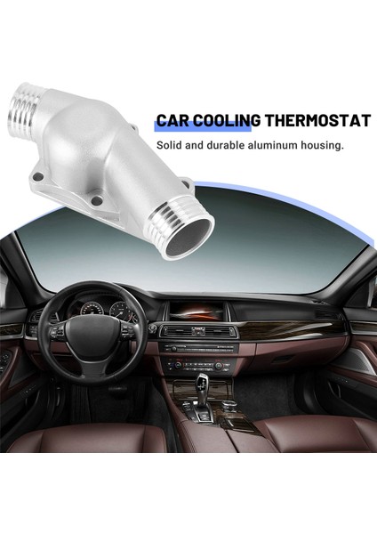 Yükseltilmiş Alüminyum Termostat Muhafaza Kapağı Contalı Bmw M3 Z3 E34 E36 11531722531 11531740437 Cilalı (Yurt Dışından) indirimleri