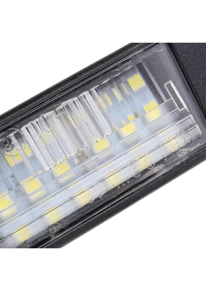 2 Adet Araba 18LEDS Plaka Işıkları Plastik Nissan Qashqai X-Trail Juke Primera Parlak LED Numarası Plaka Işığı (Yurt Dışından) indirimleri