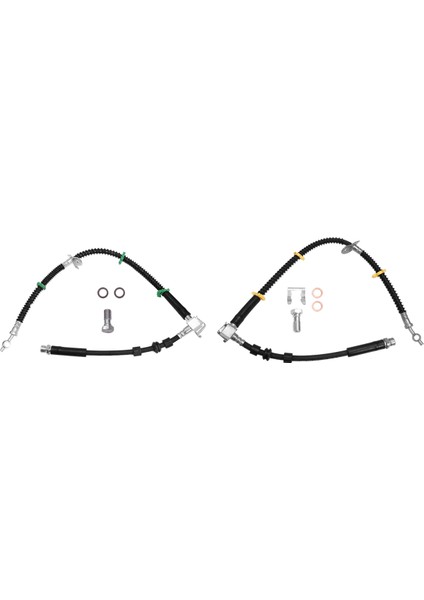 Land Rover Discovery 3/4 Lr3/4 Ön Fren Hortumu Için Araba Ön Fren Hortumu Grubu LR058049 LR058048 (Yurt Dışından) modelleri