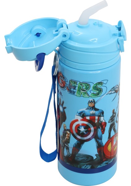 Marvel Plastik Matara Frx 500ML Shıeld modelleri