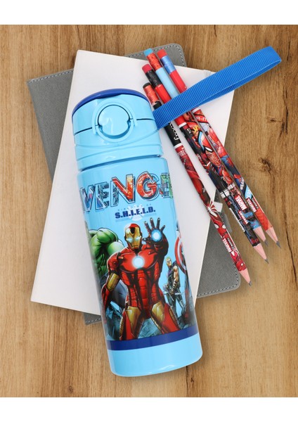 Marvel Plastik Matara Frx 500ML Shıeld