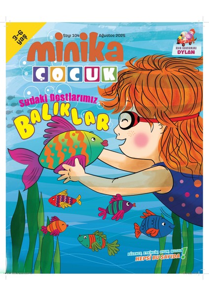 Minika Çocuk Dergi Aboneliği 1 Yıl (12 Sayı)