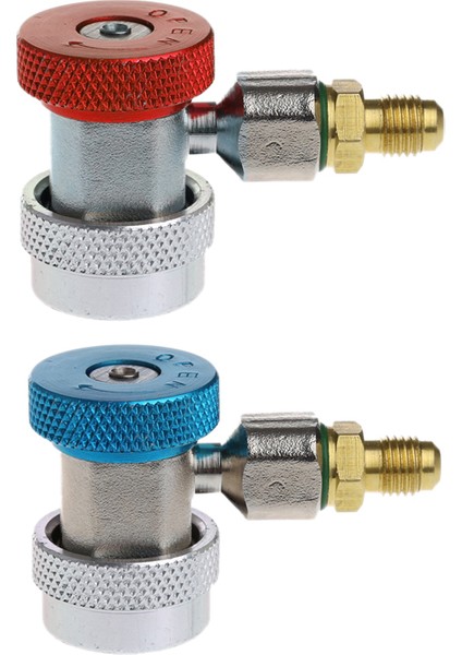 2 Adet Araba Oto Freon R134A H/l Hızlı Çoğaltıcı Adaptörleri Klima Soğutucu Ayarlanabilir A/c Manifold Göstergesi (Yurt Dışından) fiyatları