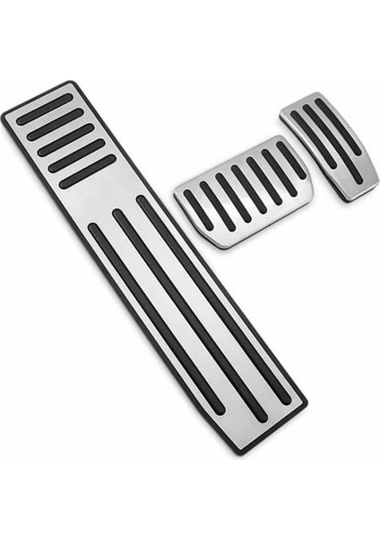 Araba Paslanmaz Çelik Ayak Pedalı Pedleri Kapağı Fren Gaz Pedalı Dayanma Pedalı Matkap Olmayan Aksesuarlar Tesla Model x Model S (Yurt Dışından) fırsatları