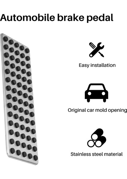 Çelik Ayak Dayama Ayak Istirahat Ölü Pedal Koruyucu Örtü Mercedes Benz Için Abces Cls Slk Cla Gla Glk ml G Gl Serisi Araba Styling (Yurt Dışından) fiyatları