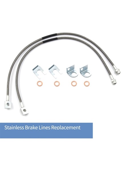 Jeep Tj/yj/xj 1987-2006 4-6 Inç 89702 Için Fren Hatları Değişimi (Yurt Dışından) fiyatları