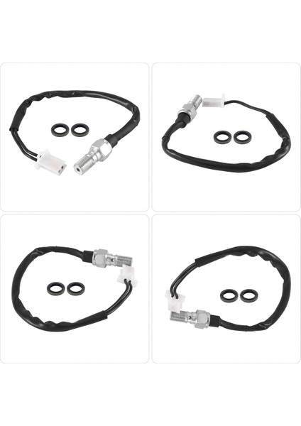 Motosiklet Hidrolik Fren Lambası Basınç Anahtarı Banjo Cıvata M10 Pitch Honda Kawasaki Yamaha Nissan Atv M10 1 mm (Yurt Dışından)