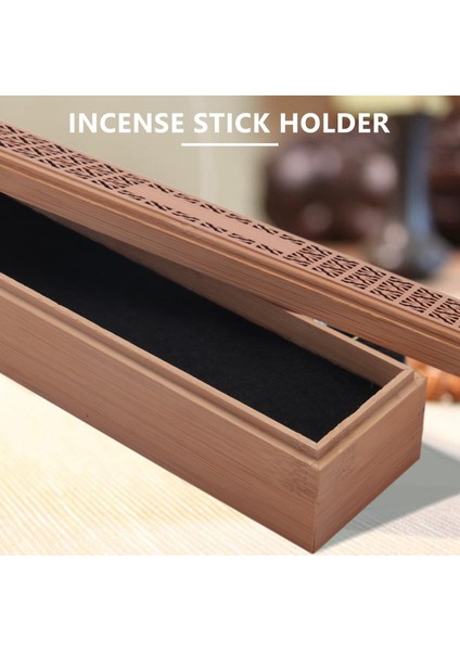 Tütsü Brülör Tütsü Sopa Tutucu Çekmeceli Joss-Çubuk Kutusu Içi Boş Aromaterapi Zen Yalan Buhurdan Ev Ofis Çayevi Için (Yurt Dışından) modelleri