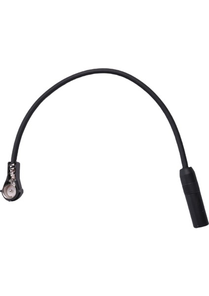 Araba Am Fm Dab Radyo Anteni Anten Koaksiyel 30 cm Adaptör Kurşun Dın 41585 Audı Seat Skoda Smart Vw Ford Için Iso Fişi (Yurt Dışından)