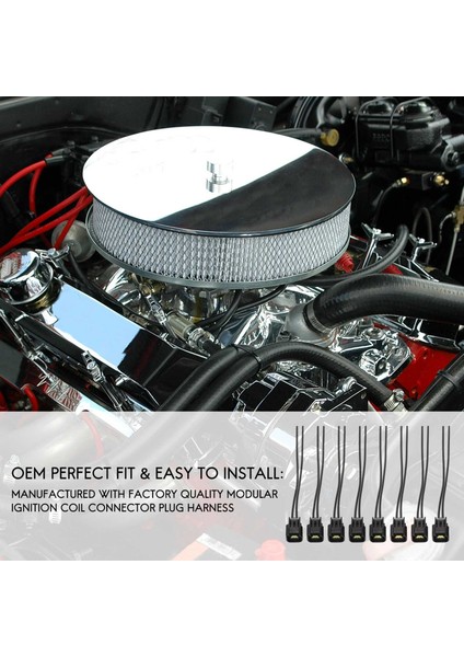 Ford Için 8 Adet Ateşleme Bobini Konnektörü Fiş Demeti Parça Numarası: DJ7022Y-2.3-21 Svt F150 F250 E150 Lincoln Mazda Suzuki (Yurt Dışından) fiyatları