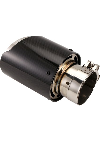 Araba Parlak Karbon Fiber Egzoz Ucu 63-101MM Evrensel Araba Egzoz Borusu Modifikasyonu Kuyruk Boğazı Klipsli Kuyruk Borusu (Yurt Dışından) modelleri