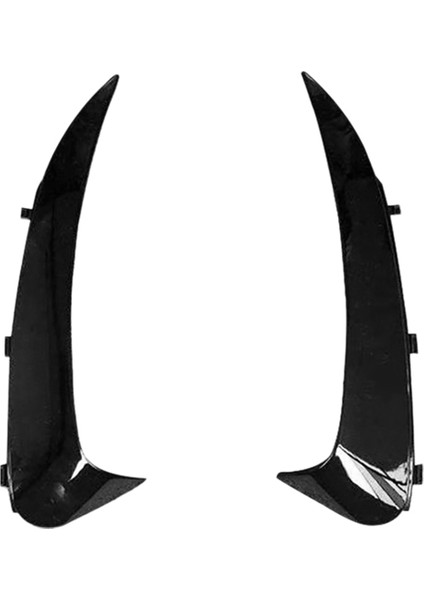 Mercedes-Benz C Sınıfı W205 C43 Amg 2015-2019 Için Araba Arka Tampon Dudak Spoiler Kanards Trimi Snap-In Tipi (Yurt Dışından)