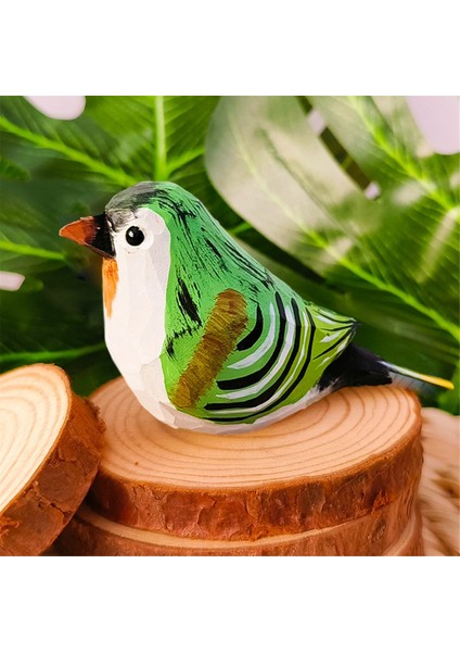 Ahşap Kuş Süsleri Iskandinav Tarzı Ahşap El Oyması Kuş Sanatı Dekorasyon Minyatür Hayvan El Sanatları Çocuk Hediyeleri, B (Yurt Dışından) fiyatları
