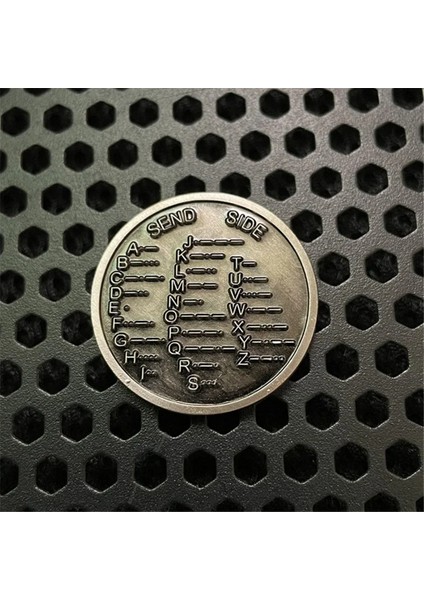 2 Adet Cw Eğitim Madeni Parası Cw Morse Kodu Anma Madeni Paraları Acemi Radyo Tutkunları Için Morse Kodu Eğitim Madeni Parası (Yurt Dışından) fırsatları