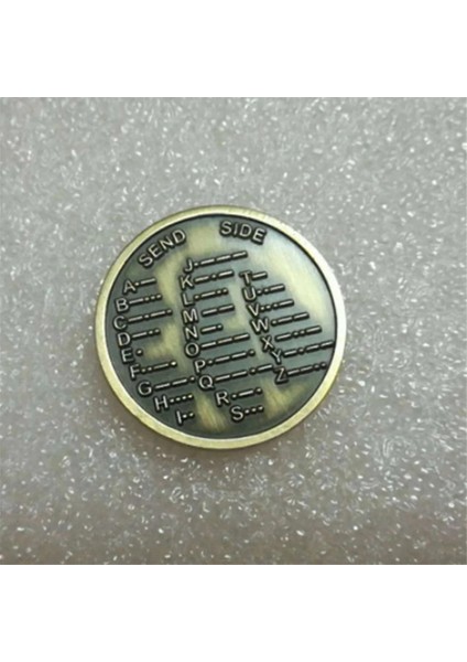 2 Adet Cw Eğitim Madeni Parası Cw Morse Kodu Anma Madeni Paraları Acemi Radyo Tutkunları Için Morse Kodu Eğitim Madeni Parası (Yurt Dışından) indirimleri