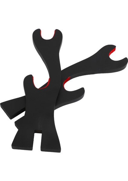 2 Katmanlı Katana Samuray Kılıcı Tutucu Siyah Braket Askı Kırmızı Pamuk Ekran Standı (Yurt Dışından) modelleri