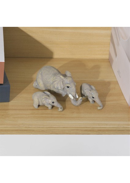 3 Adet Sevimli Fil Kucaklama Bebek Reçine El Sanatları Dekorasyon Ev Dekor Hediye Dekoratif Figürler Minyatürler Aksesuarlar (Yurt Dışından) modelleri