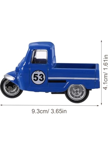 Vintage Üç Tekerlekli Bisiklet Modeli Üç Tekerlekli Bisiklet Süslemesi Üç Tekerlekli Bisiklet Araba Modeli Araba Süsü Masaüstü Araba Süsleri Heykeli-C (Yurt Dışından) fırsatları