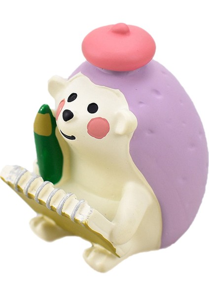 E Minyatür Reçine Figürinler Heykeli-Açık Hava Peri Bahçesi ve Masa Dekoru Için Sevimli Kurbağa Heykeli Sevimli Figürin Heykeli (Yurt Dışından)