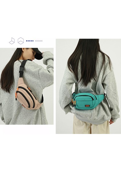 Jıngpın Naylon Crossbody Çanta Omuz Çantası Düz Renkli Köfte Çantası (Yurt Dışından) fiyatları
