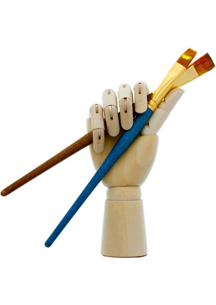 Ahşap Sanatçı Çizim Mankeni Mafsallı Manken Ahşap Esnek Parmaklar 10 Inç Sağ El (Yurt Dışından) fiyatları
