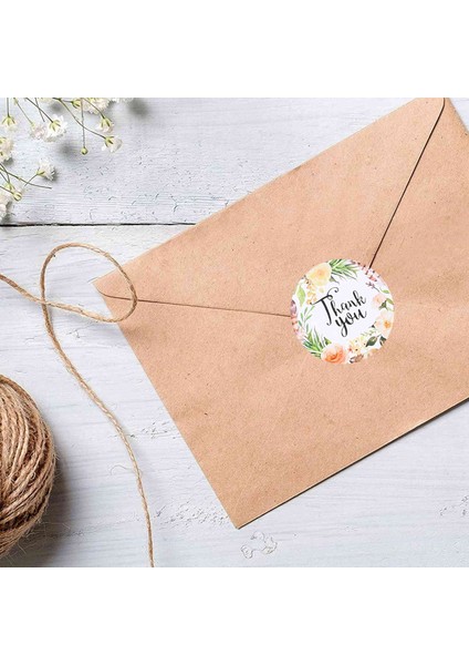 500 Adet/rulo 8 Türleri Çiçek Teşekkür Ederim Etiket Mühür Etiket Scrapbooking Noel Yapışkanı Dekorasyon Çıkartması Kırtasiye Etiket (Yurt Dışından) indirimleri