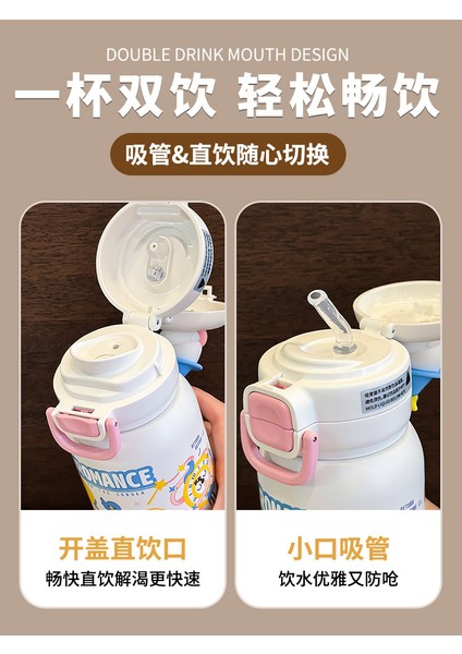 Jcko Çocuk Yalıtımlı Su Bardağı Doğrudan Içme Su Isıtıcısı Karikatür Büyük Kapasiteli Su (Yurt Dışından) modelleri