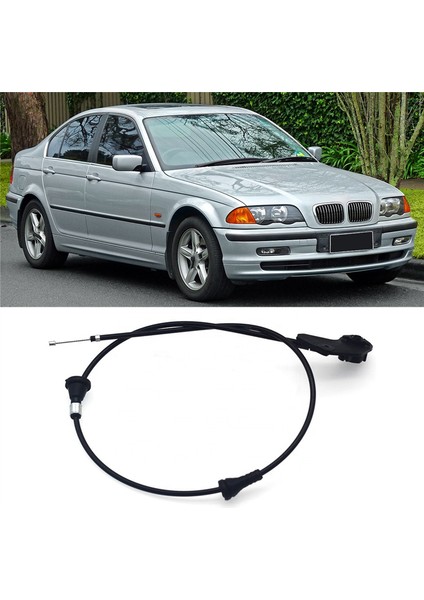 Motor Kaputu Açma Kablosu Bmw 3 'E46 320I 323I 330I Motor Bowden Kablo Kiti Kaput Açma Kablosu 51238208442 (Yurt Dışından) fırsatları