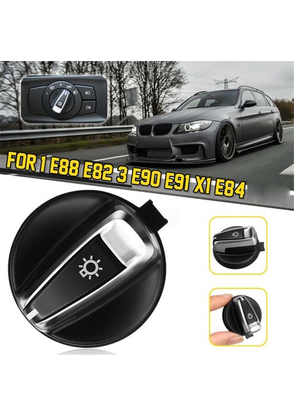 Bmw 3-Serisi E90 E91 Lcı X1 E84 E88 E82 Ön Far Anahtarı Döndürme Düğmesi 9169405 61319169405 Için 2 Adet (Yurt Dışından) modelleri