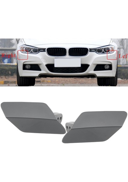 Araba Far Başkanı Işık Lambası Yıkama Memesi Kapağı Kapağı -Bmw 2011-2019 F30 F31 F35 320 323 325 328 330 335 (Yurt Dışından) indirimleri