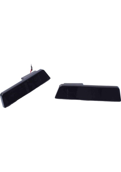 Araba Ön LED Yan Çamurluk Reflektör Işaretleyici Lambası Park Uyarı Işığı Dodge Challenger 2007-2014 Için Siyah (Yurt Dışından) modelleri