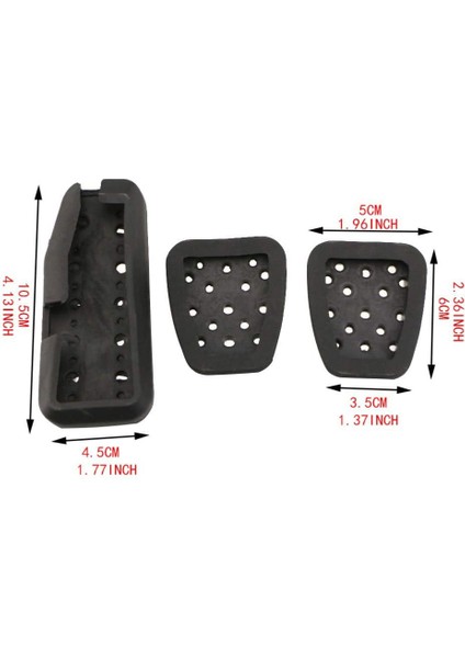 Araba Pedalları Gaz Fren Debriyaj Gaz Pedalı Pedi El Tutamağı Kapağı Honda Cıty 2013 - 2020 Vezel Hrv Hr-V 2015-2020(MT) (Yurt Dışından) fiyatları