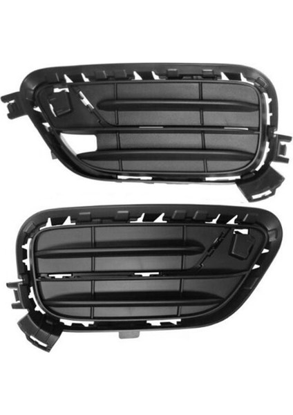 1 Çift Araba Ön Tampon Izgara Çerçevesi Bmw X3 2015-2017 51117347945/51117347946 Alt Izgara Trim Kapak Çerçevesi (Yurt Dışından)