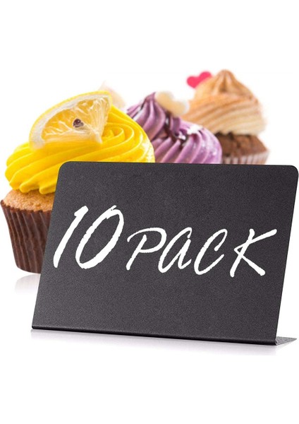 10 Paket Mini Kara Tahta Işaretleri 10X7.5CM Küçük Kara Tahta Işaretleri Mini Kara Tahta Işaretleri Yemek Kara Tahta Büfe Işaretleri (Yurt Dışından) fiyatları