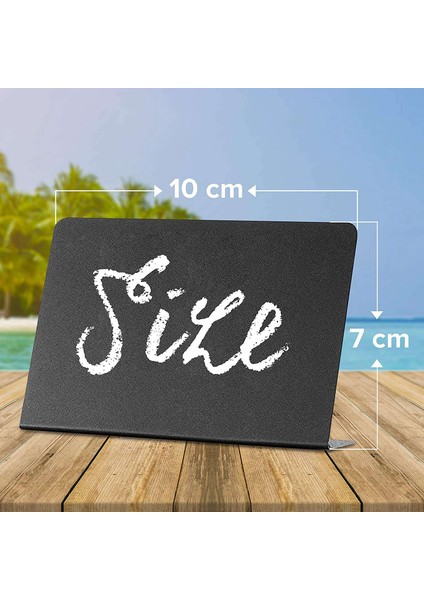 10 Paket Mini Kara Tahta Işaretleri 10X7.5CM Küçük Kara Tahta Işaretleri Mini Kara Tahta Işaretleri Yemek Kara Tahta Büfe Işaretleri (Yurt Dışından) indirimleri