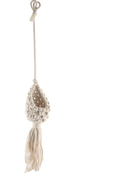 Boho Makrome Hava Tesisi Askı Tillandsia Asılı Sepet Halat Tutucu Çiçek Ev Dekor (10CM) (Yurt Dışından) fiyatları