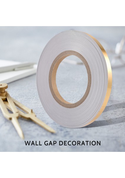 50 Metre Altın Kendinden Yapışkanlı Çıkartmalar Su Geçirmez Kiremit Duvar Karosu Uzay Sızdırmazlık Bandı Şerit Eklemler Güzellik Etiketler Çıkartmaları Ev Dekor (Yurt Dışından) modelleri