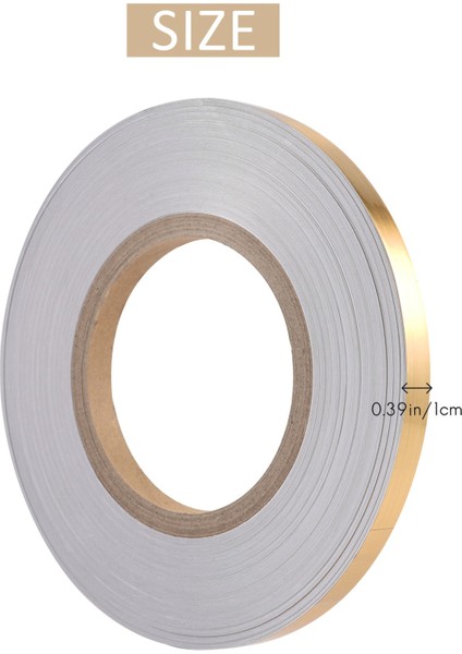 50 Metre Altın Kendinden Yapışkanlı Çıkartmalar Su Geçirmez Kiremit Duvar Karosu Uzay Sızdırmazlık Bandı Şerit Eklemler Güzellik Etiketler Çıkartmaları Ev Dekor (Yurt Dışından) fırsatları