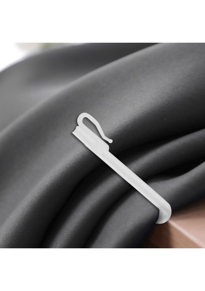 200 Adet Plastik Perde Asma Kancaları Stereo Pencere Beyaz Plastik Ayarlanabilir Yükseklik Perde Aksesuarları Asma Tavan 9cm (Yurt Dışından) fiyatları