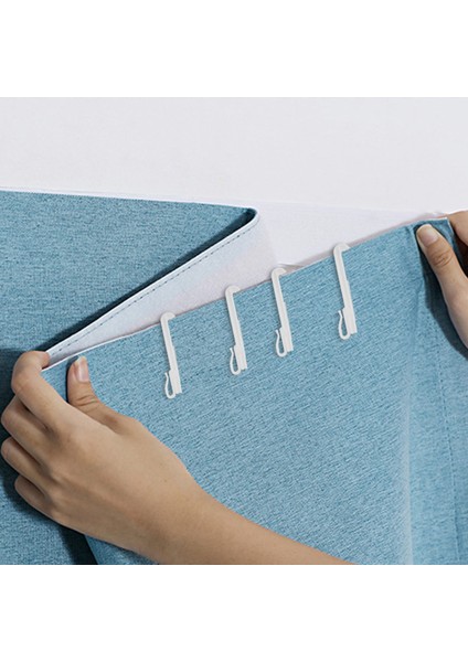 200 Adet Plastik Perde Asma Kancaları Stereo Pencere Beyaz Plastik Ayarlanabilir Yükseklik Perde Aksesuarları Asma Tavan 9cm (Yurt Dışından) fırsatları