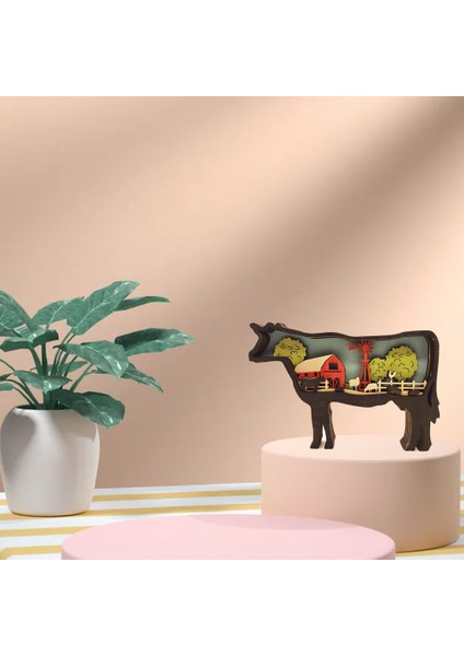 Çiftlik Hayvanları Masa Dekorasyonu, Ev Dekorasyonları, Duvar Dekoru, Rustik Ev Dekoru, Kulübe Dekoru (Domuz) (Yurt Dışından) fiyatları