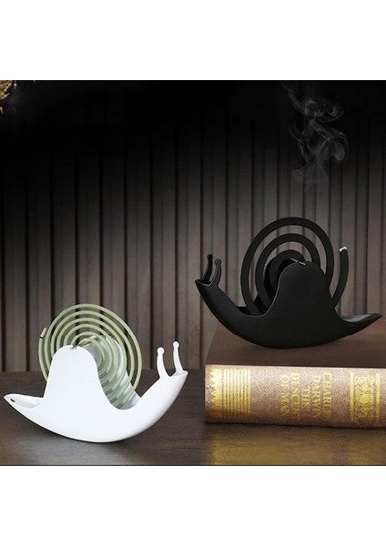 Sivrisinek Spiral Tutucu, Tütsü Çubukları Tutucu, Taşınabilir, Salyangoz Şekli, Ev ve Ofis Için Sivrisinek Bobini Kabı (Yurt Dışından) modelleri