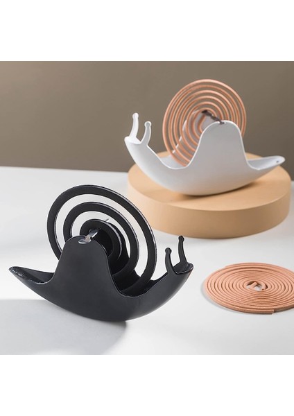 Sivrisinek Spiral Tutucu, Tütsü Çubukları Tutucu, Taşınabilir, Salyangoz Şekli, Ev ve Ofis Için Sivrisinek Bobini Kabı (Yurt Dışından) fırsatları