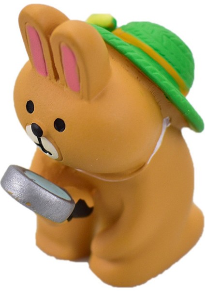 B Minyatür Reçine Figürinler Heykeli-Açık Hava Peri Bahçesi ve Masa Dekoru Için Sevimli Kurbağa Heykeli Sevimli Figürin Heykeli (Yurt Dışından)