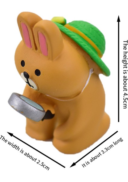 B Minyatür Reçine Figürinler Heykeli-Açık Hava Peri Bahçesi ve Masa Dekoru Için Sevimli Kurbağa Heykeli Sevimli Figürin Heykeli (Yurt Dışından) indirimleri