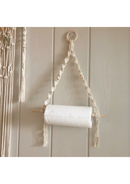 Iskandinav Duvar Askılı Ahşap Çubuk Giymek Için Yatak Odası Oturma Odası Süslemesi El Örgüsü Ev Dekoru (Yurt Dışından) fiyatları