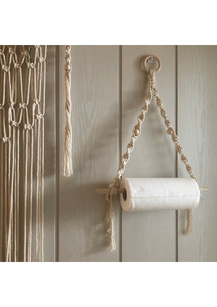 Iskandinav Duvar Askılı Ahşap Çubuk Giymek Için Yatak Odası Oturma Odası Süslemesi El Örgüsü Ev Dekoru (Yurt Dışından) modelleri